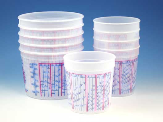 FMSC - Plain Plastic Mixing Cups