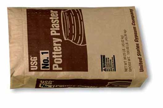 USG No. 1 Pottery Plaster - Sanitary Ware and General Casting Applications  - 50 pound bag